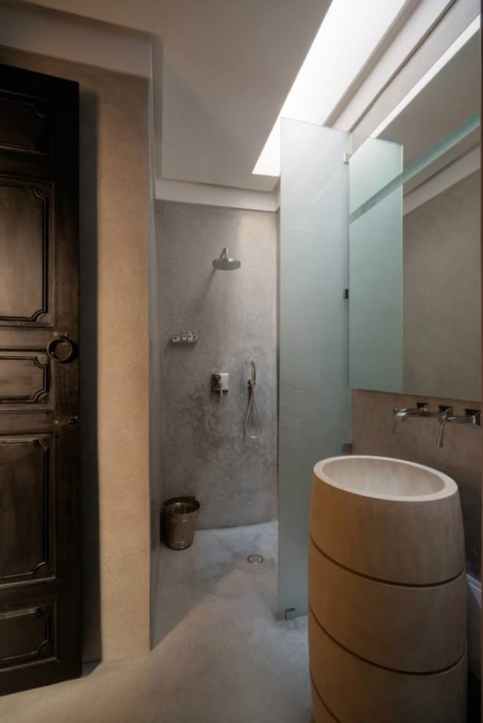 stile marocchino interni e bagno | Riad Living 72 Marrakesh