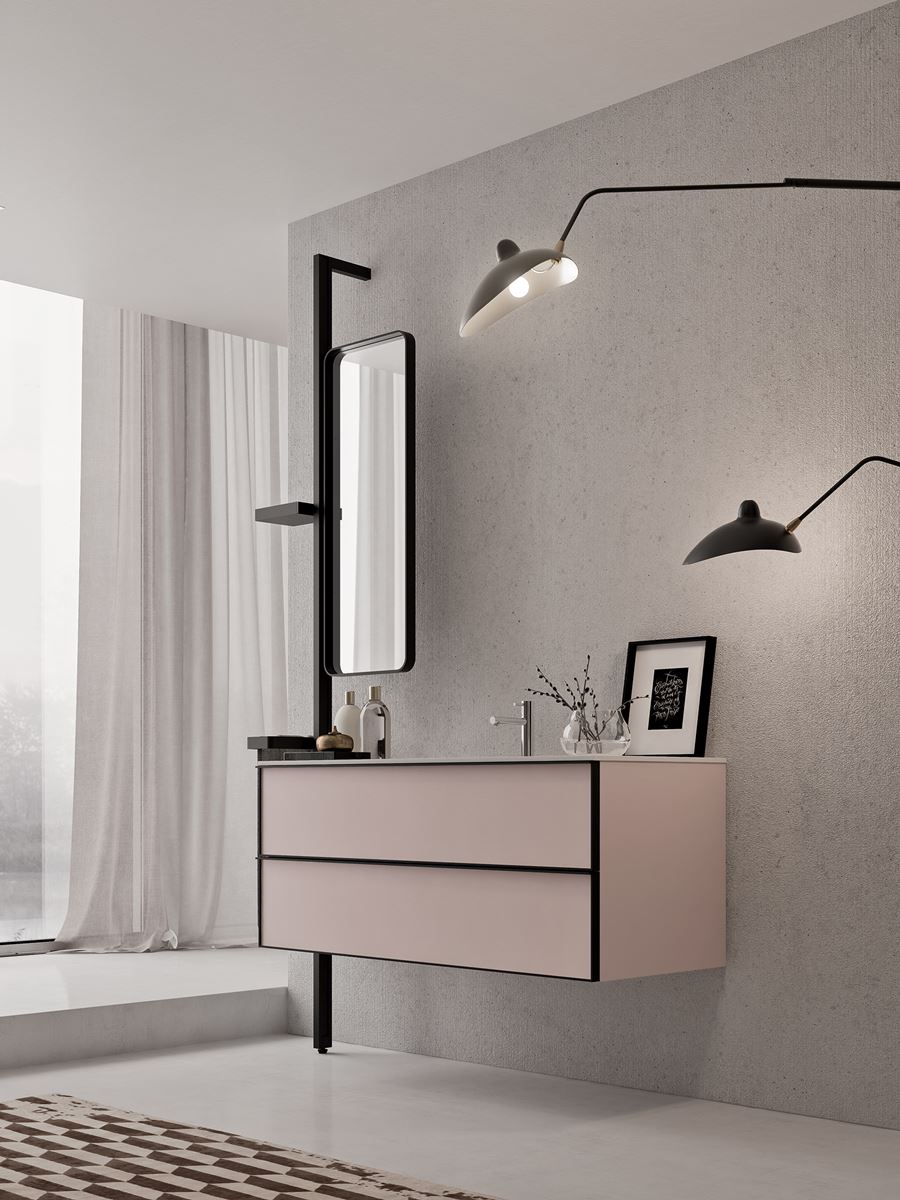 braccio con accessori da bagno Space di Artesi