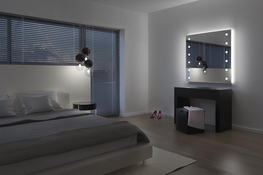 specchi per bagno con luci naturali