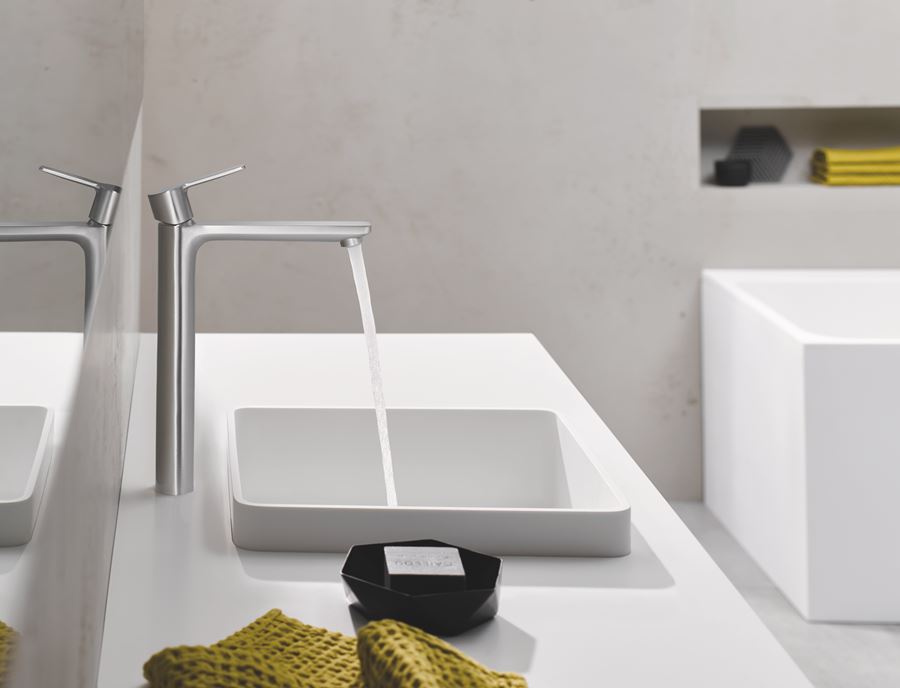 Lineare Grohe finitura Supersteel