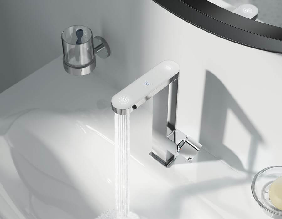 Plus by Grohe: rubinetto con display temperatura