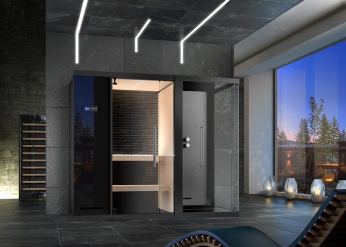 Nirvana by Megius, combinata sauna + bagno turco