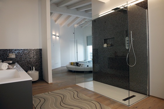progettare la zona doccia in hotel. E-book