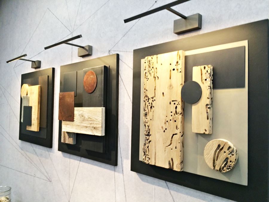 arredo bagno ecosostenibile in legno massello Re-Wood a Cersaie 2018