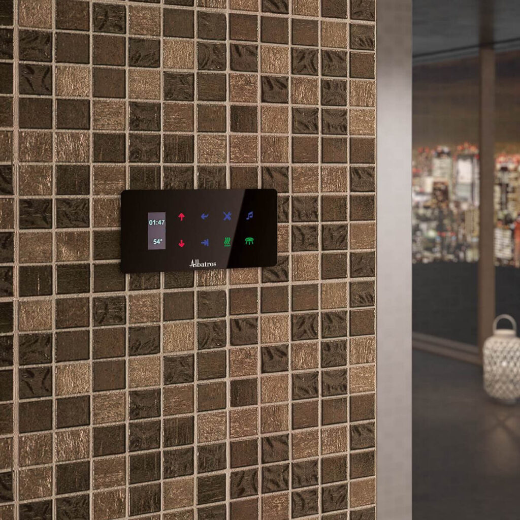 tastierino digitale per bagno turco
