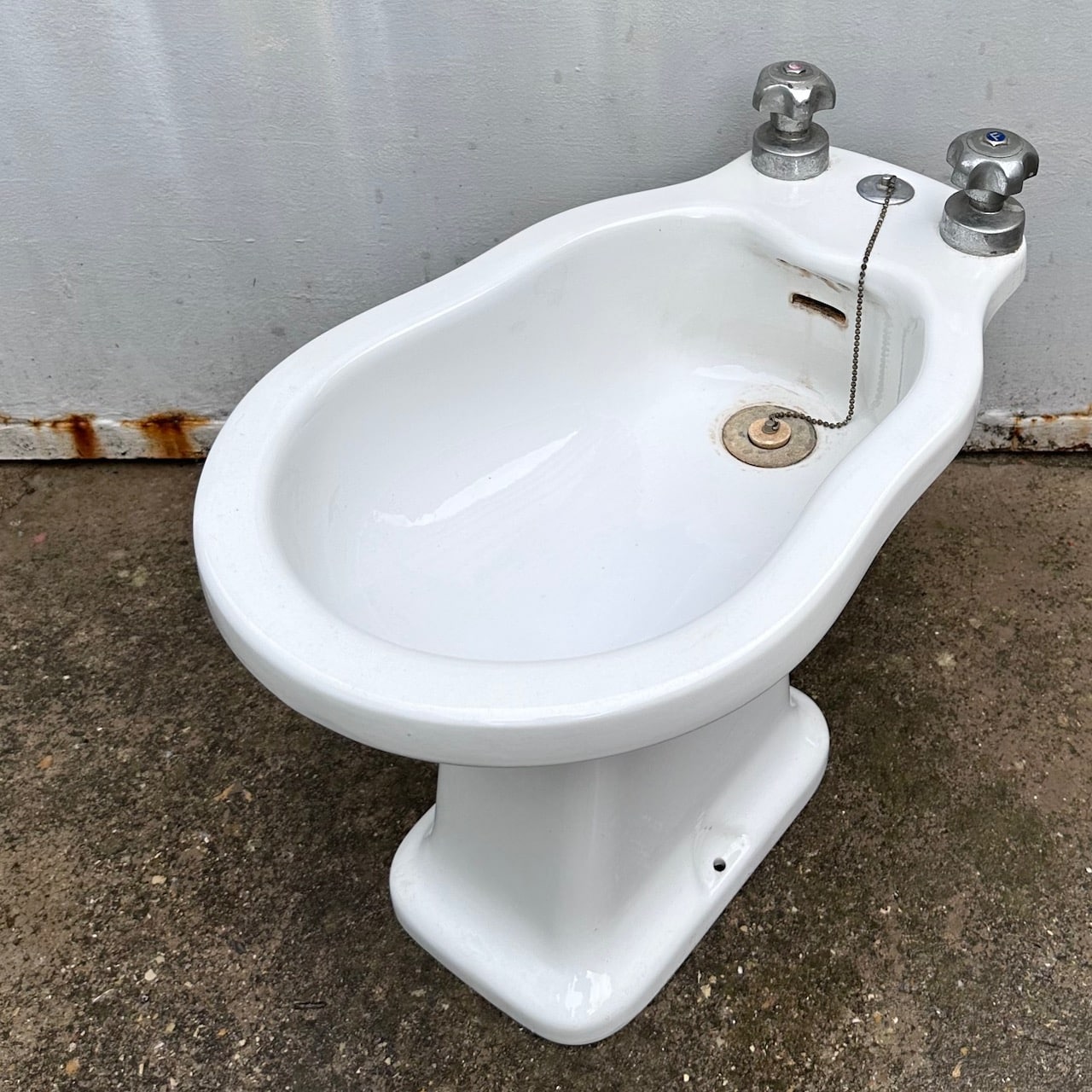 bidet anni 50 Pozzi senza rubinetteria