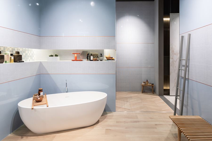 piastrelle lucide e colorate: collezione Pat, Ceramiche Fap - Cersaie 2018