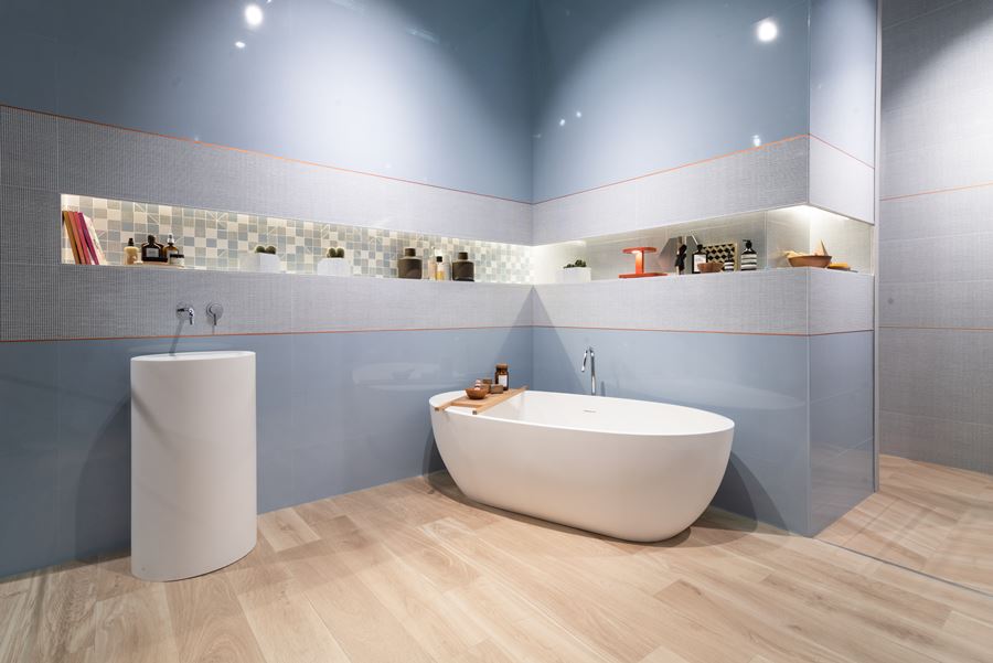 piastrelle lucide e colorate: collezione Pat, Ceramiche Fap - Cersaie 2018