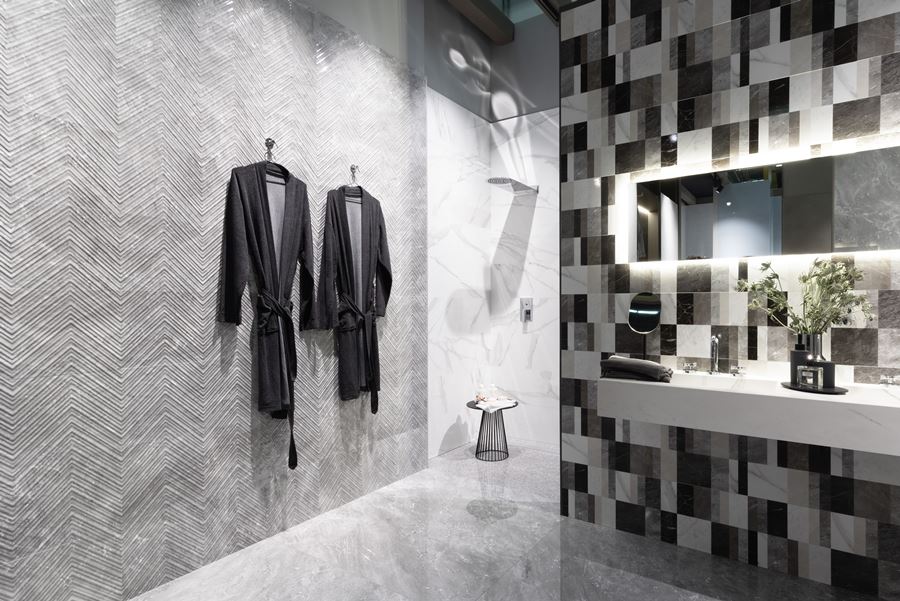 gres effetto marmo: collezione Roma Classic, Fap Ceramiche, Cersaie 2018