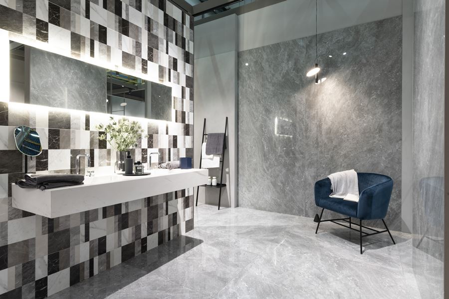 gres effetto marmo: collezione Roma Classic, Fap Ceramiche, Cersaie 2018
