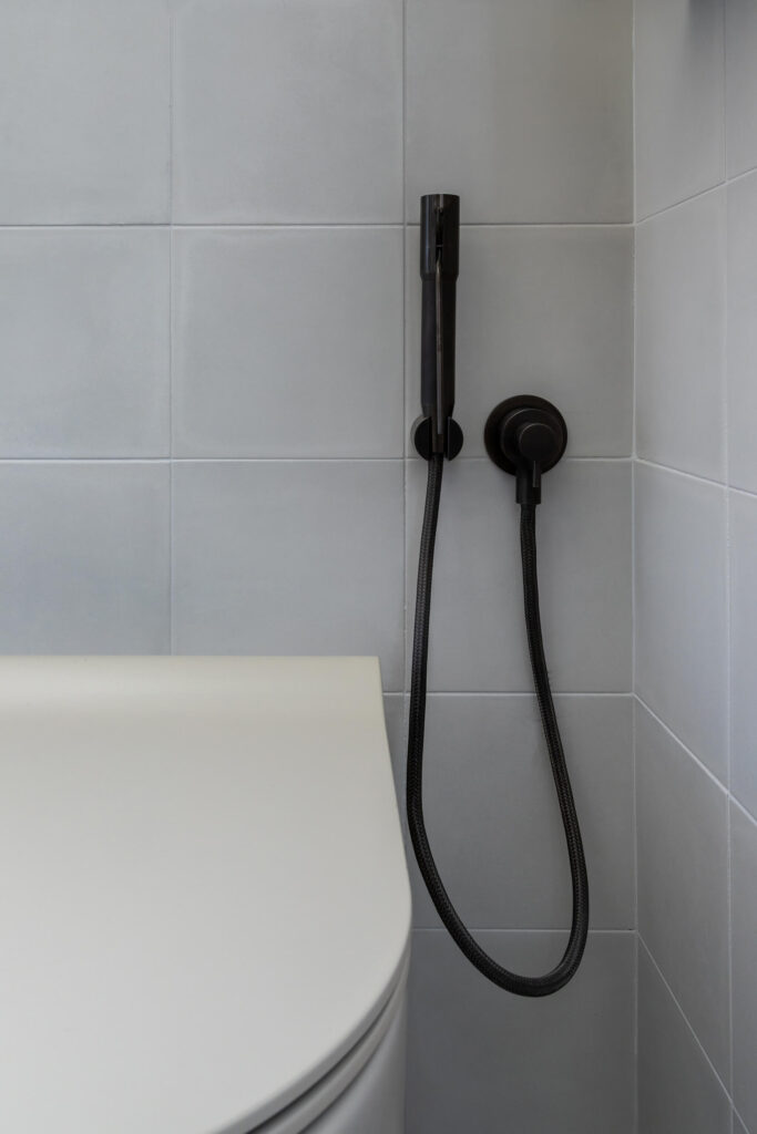idroscopino o scopino ad acqua acciaio inox nero