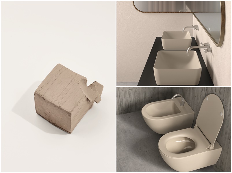 lavabi e sanitari colorati GSI Ceramica