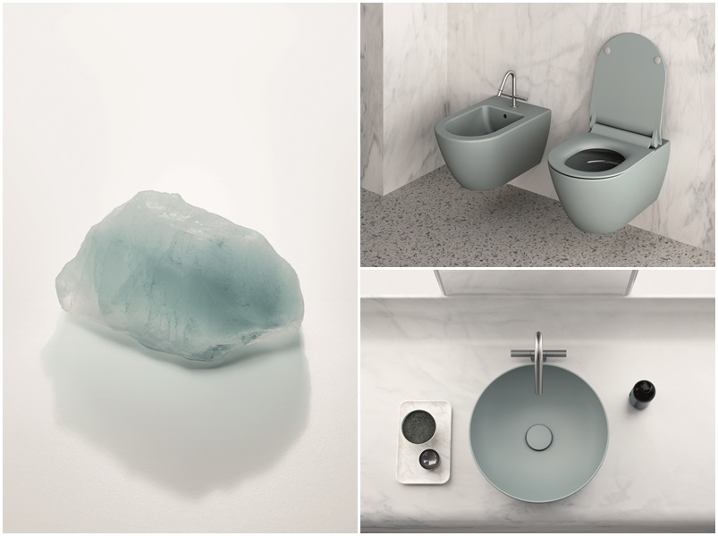 lavabi e sanitari colorati GSI Ceramica