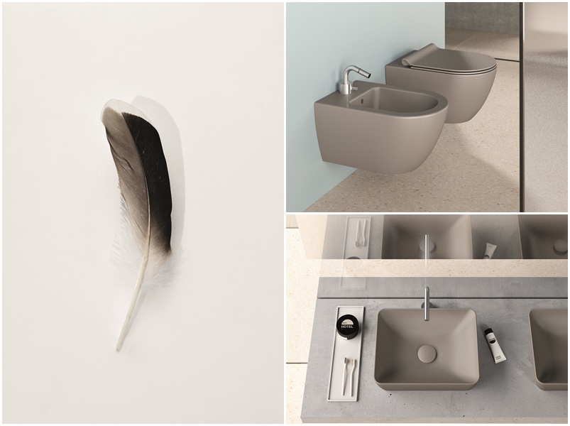 lavabi e sanitari colorati GSI Ceramica