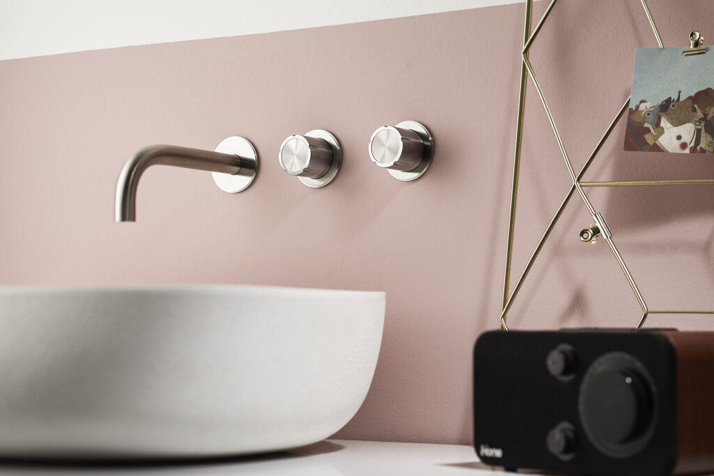 rubinetti lavabo da incasso in acciaio inox