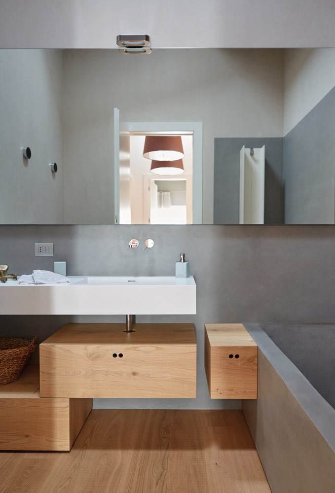 Un bagno nuovo senza togliere le piastrelle con Microtopping