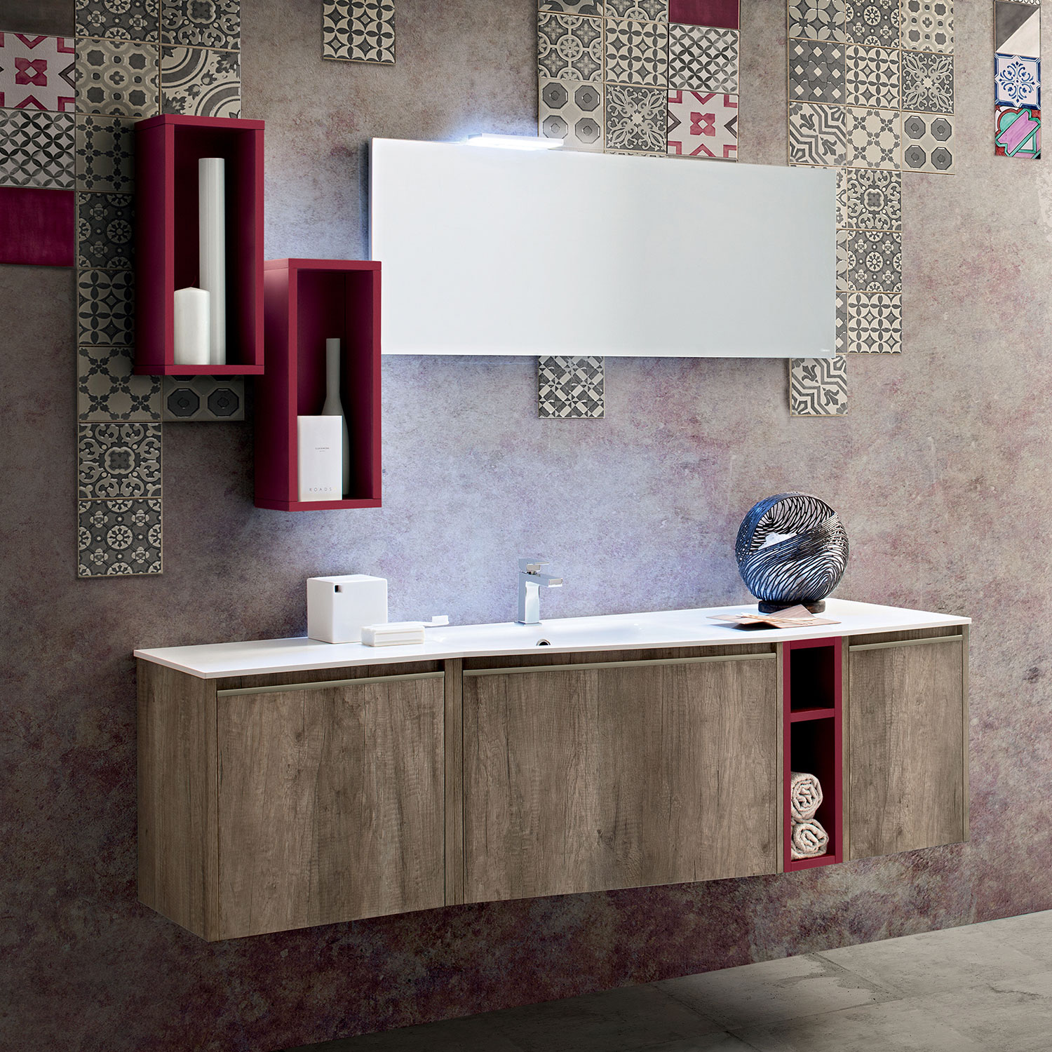 mobile bagno stretto