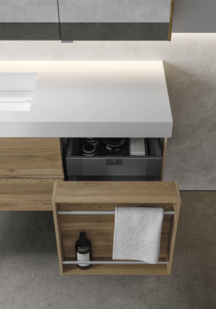 mobile a giorno per il bagno