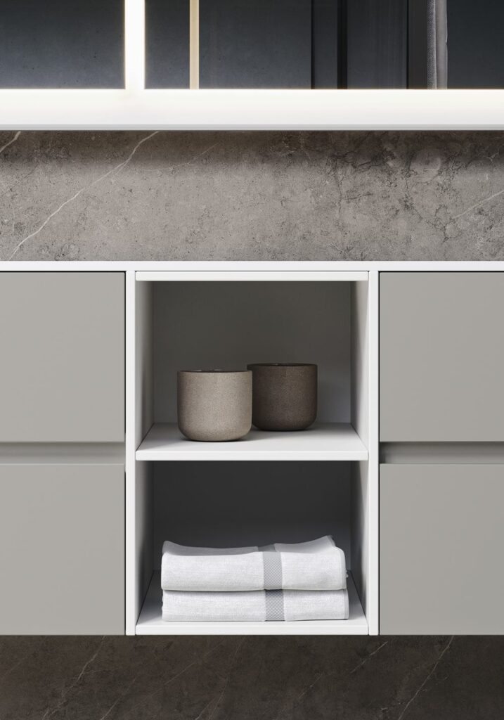 modulo a giorno per mobile da bagno