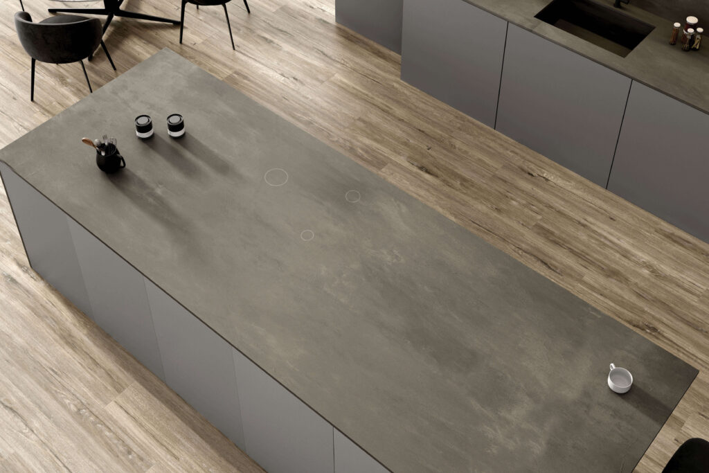 top cucina con piano a induzione integrato