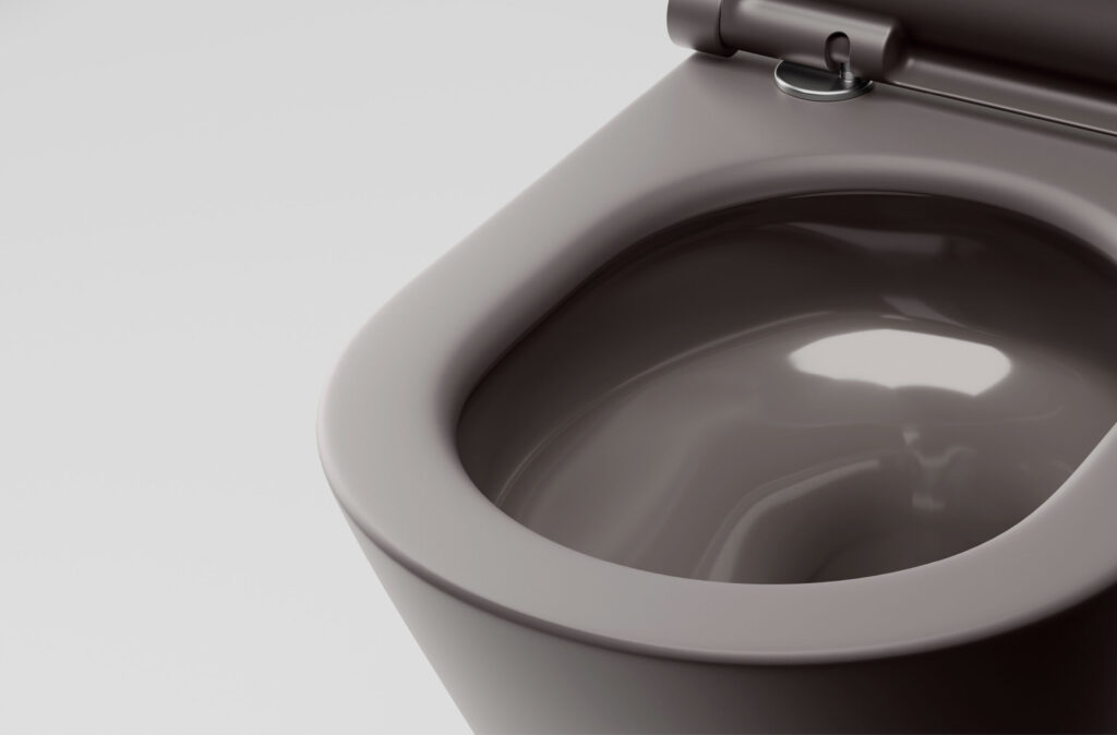 Doppia smaltatura Twinglaze+® di Ceramica Catalano wc di design con doppia smaltatura interno lucido esterno opaco Twinglaze+ di Ceramica Catalano