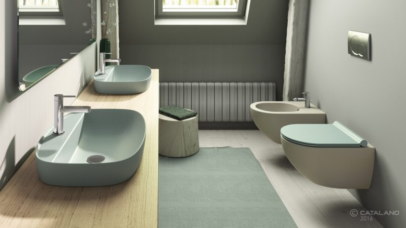 Scegliere i sanitari, collezione Colori Ceramica Catalano