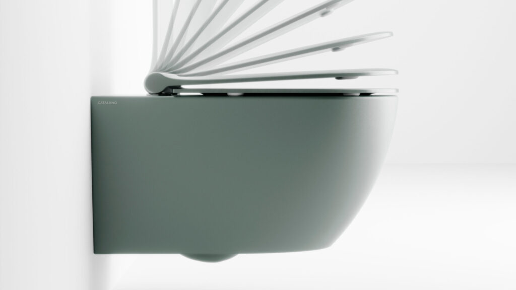 sedile wc soft close Ceramica Catalano sedile wc con chiusura ammortizzata soft close e sistema di aggancio e sgancio rapido