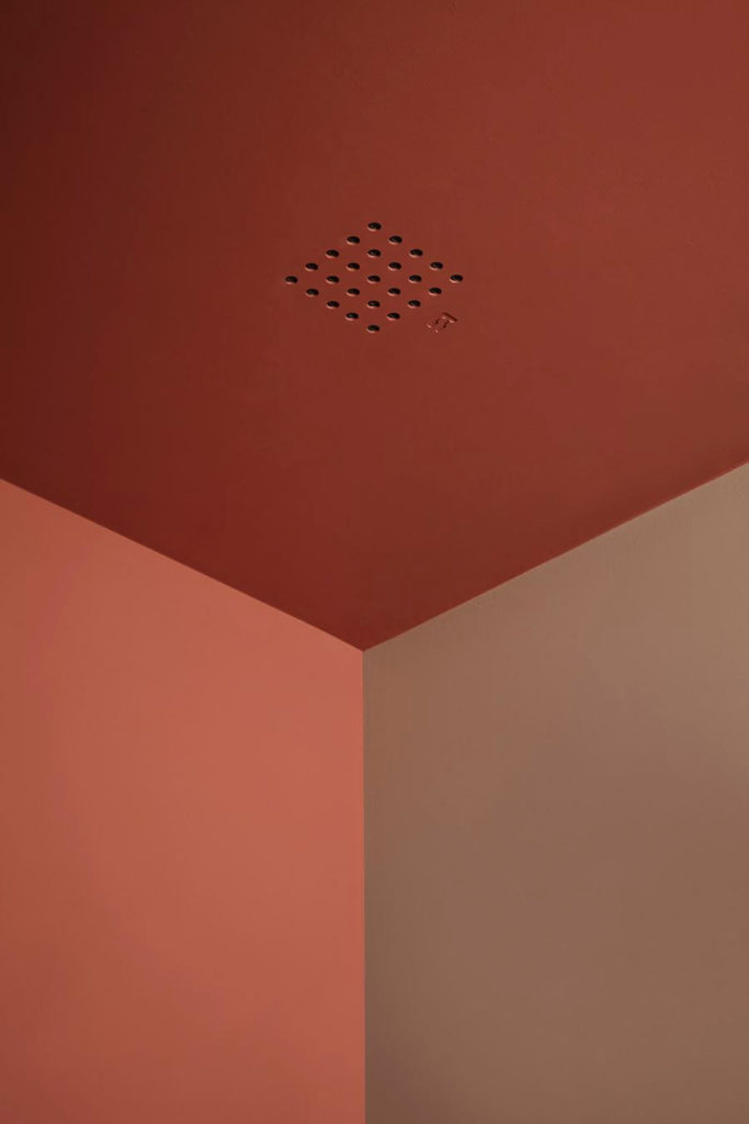 soffione a incasso soffitto