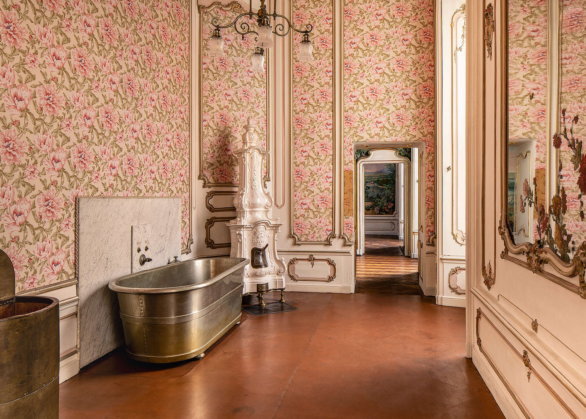 stanza da bagno della principessa Sissi al Sisi Museum Vienna