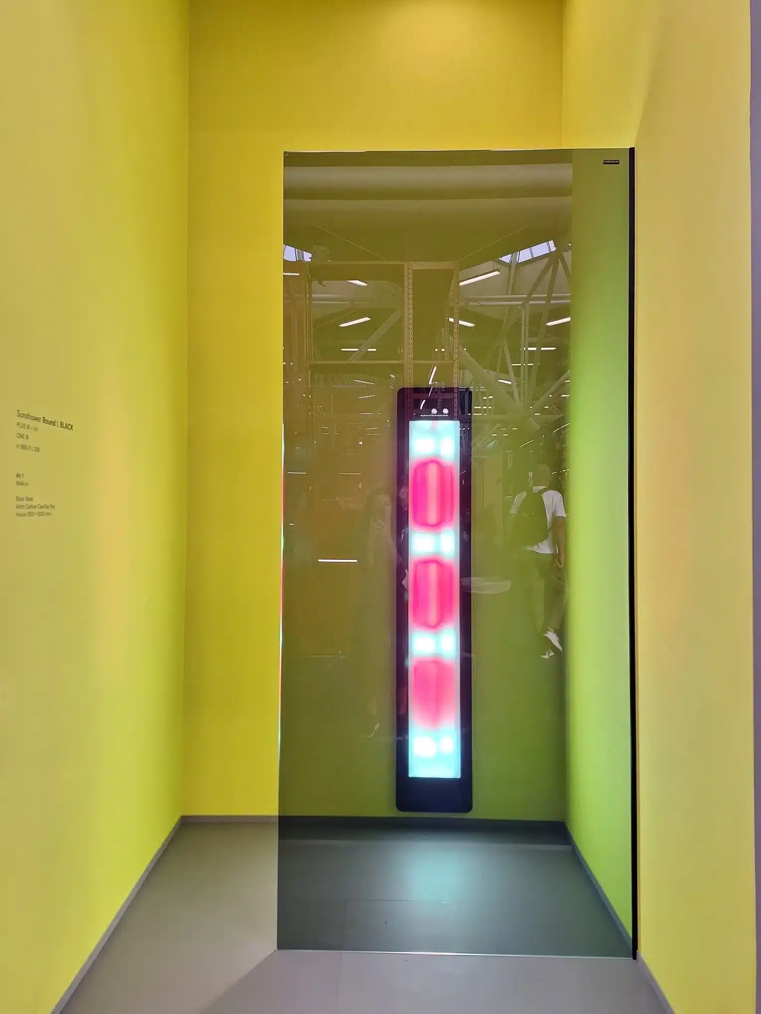 lampada infrarossi per doccia Sunshower - box doccia walk-in Duscholux