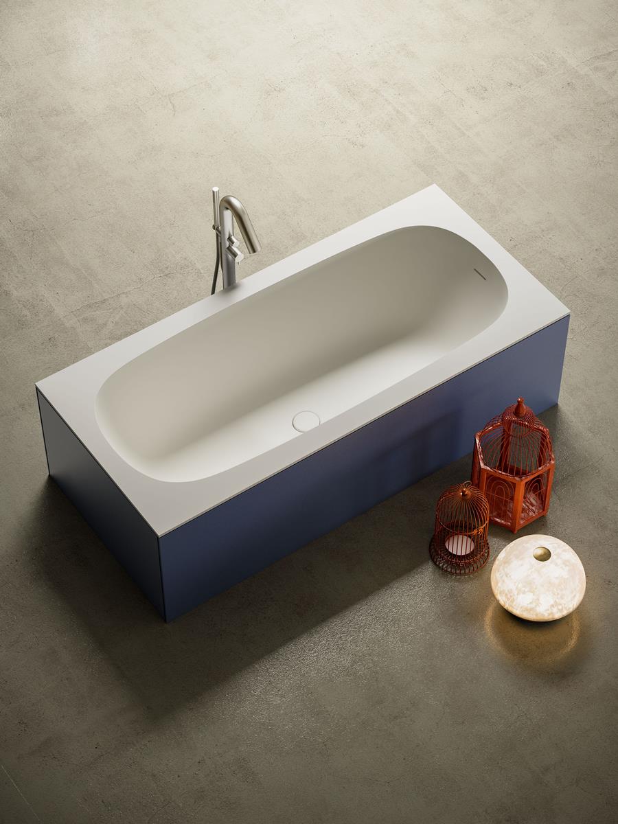 vasche da bagno freestanding di design colorate | Blubleu
