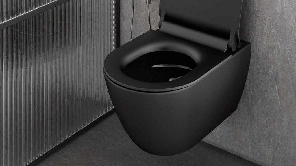 wc nero lucido e opaco Dualglaze GSI